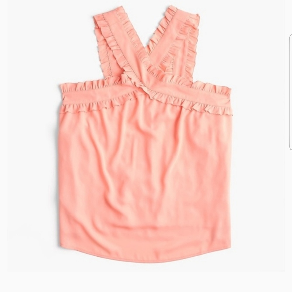NWOT Jcrew Dapey Wrap Front Top